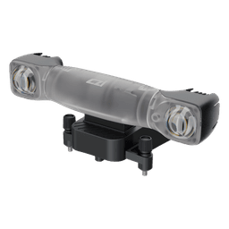Luz de Búsqueda para Dron / LED 30W / 3200 lm / Alcance 100 m (328 ft) / Giroestabilizada / Alerta Tricolor / Láser Verde