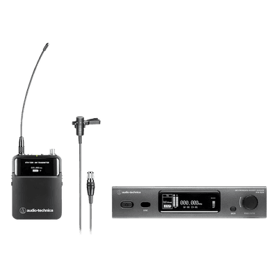 Sistema Inalámbrico / Banda DE2 470-529 MHz / 40 Canales Simultáneos / Alcance 100 m (328 ft) / True Diversity / Body-Pack con Lavalier Cardioide