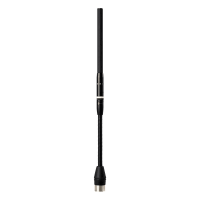 Micrófono de condensador / Cuello de ganso / Cardioide / 32 cm (12.60") / Anillo LED / XLR 3 pines / Blindaje RFI