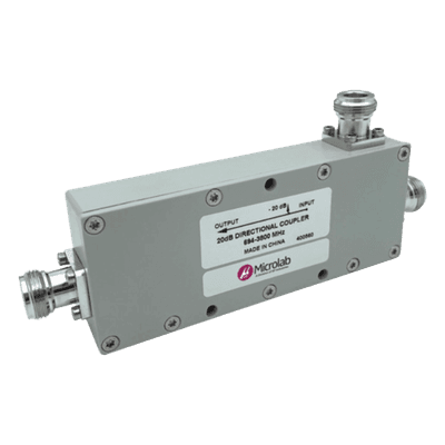 Acoplador Direccional / 694-3800 MHz / 300W / N hembra / 10 dB / PIM < -155 dBc / IP65 / Bajo Pérdida