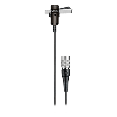 Micrófono Lavalier Inalámbrico / Condensador Cardioide / 1.4 m (4.6 ft) / Patrón Polar 120° / Conector 4 Pines Lock / 2.4 g / 24 mm x 10.5 mm