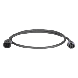 Cable de Alimentación con Bloqueo / IEC C13 a C14 / 17 AWG / 10A / 1.8 m (6 ft) / Paquete 10 Piezas