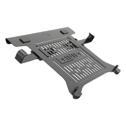 Soporte Ergonómico para Laptop / 13"-17" / Grosor 5-21 mm (0.2"-0.82") / Mecanismo Deslizante / 300 mm de Ancho / 1.3 kg