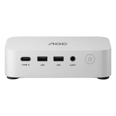 Mini PC / AMD Ryzen 5 7430U / 16 GB DDR4 / 512 GB SSD / Wi-Fi 6 / 2.5G Ethernet / 6× USB 3.0 / HDMI 2.0 + DisplayPort