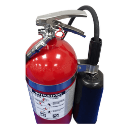 Extintor de CO2 / 15 lb (6.8 kg) / Clase B y C / UL Listado / Rango -30 °C a 49 °C / Alcance 1.2-2.4 m (3.9-7.9 ft)