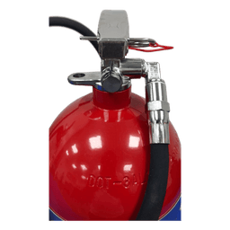 Extintor de CO2 / 15 lb (6.8 kg) / Clase B y C / UL Listado / Rango -30 °C a 49 °C / Alcance 1.2-2.4 m (3.9-7.9 ft)