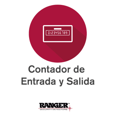 Contador de Entradas y Salidas / Sensor Infrarrojo Anti-Falsas Alarmas / Pantalla Remota 30 m / Conexión RJ45 LAN / Batería 8 Horas / Diseño Intemperie