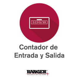 Contador de Entradas y Salidas / Sensor Infrarrojo Anti-Falsas Alarmas / Pantalla Remota 30 m / Conexión RJ45 LAN / Batería 8 Horas / Diseño Intemperie