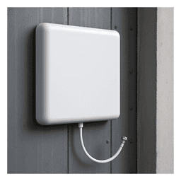 Antena Direccional Panel / LTE Multibanda 698-2700 MHz / 4 Bandas / Ganancia 5-8 dBi / Haz 90°H x 75°V / Polarización Vertical / Montaje Pared