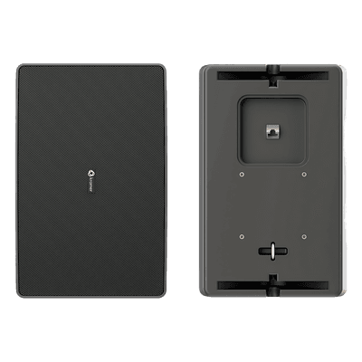 Altavoz de Pared PoE Dante / 6.5 pulgadas / 2 Vías / PoE++ 30W Pico / DSP Integrado / Mixer 2 Canales / VESA 75 mm / UL1480A / 0.54 ft (6.5 in)