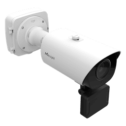 Cámara LPR / 4K / Zoom 4X 8-32mm / IR 50 m (164ft) / ANPR 40 m (131ft) / PoE+