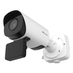 Cámara LPR / 4K / Zoom 4X 8-32mm / IR 50 m (164ft) / ANPR 40 m (131ft) / PoE+