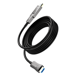 Cable HDMI Óptico Activo / 4K@60Hz 4:4:4 / 18 Gbps / 30 m (98.4 ft) / HDMI 2.0b / HDCP 2.2 / HDR / ARC / Conector RX Desmontable
