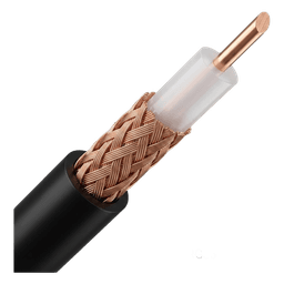 Cable Coaxial RG58/U | Bobina de 500 metros | Conductor Cobre 20 AWG | Malla 95% | Impedancia 53 Ω | Atenuación 55.9 dB/100m @ 1000 MHz | Certificación UL & ETL