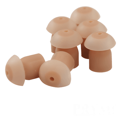 Tapón de Plástico para Micrófono / Paquete 10 Unidades / Doble Sellado Opcional / Versión Transparente / Atenuación de Ruido