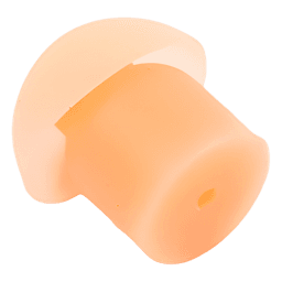 Tapón de Plástico para Micrófono / Paquete 10 Unidades / Doble Sellado Opcional / Versión Transparente / Atenuación de Ruido