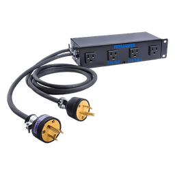 Interface de Transferencia Automática / 110 VCA / Doble Entrada NEMA 5-15P / 4 Salidas NEMA 5-15R / 20 A / Conmutación 15 ms