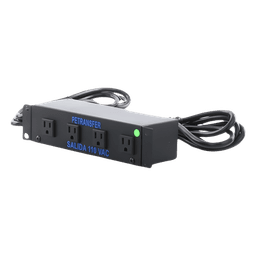 Interface de Transferencia Automática / 110 VCA / Doble Entrada NEMA 5-15P / 4 Salidas NEMA 5-15R / 20 A / Conmutación 15 ms