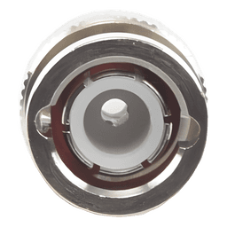 Conector BNC Macho / Anillo Plegable / Bronce Niquelado / Contacto Oro / Para LP-195, LMR-195, RG-58/U, RG-142/U