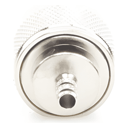 Conector RF N Macho / Anillo Plegable / Cuerpo Bronce Niquelado / Contacto Oro / Aislante Teflón / Cables RG-58/U, RG-142/U, LMR-195