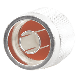 Conector Coaxial N Macho / Anillo Plegable / Bronce Plateado / Contacto Oro / Teflón / RG-8/X, LMR-240, Belden 9258