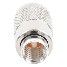Conector Coaxial UHF Macho / PL-259 / Ensamble Roscado-Soldable / Para Cables RG-8/U, RG-213, RG-214, LMR-400, Belden 9913 / Cuerpo Bronce Plateado / Concha Níquelada
