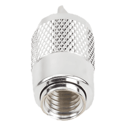 Conector UHF Macho / Compatibilidad RG-8/U y Derivados / Aislante de Teflón / Cuerpo de Bronce Plateado / Rosca Especial