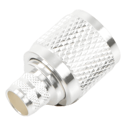 Conector UHF Macho / Anillo Plegable / Cuerpo Bronce Plateado / Aislante Teflón / Compatibilidad LMR-400, 9913, CTN-400, 7810A, 8214, RG8/U, RFLASH-1113