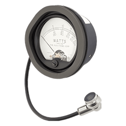 Kit de Carátula-Medidor / 100 Watt / 30 µA / 1400 Ohm / Diámetro 89 mm / Compatible con Wattmetro Bird 43