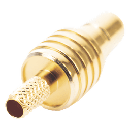 Conector SMB Hembra / Anillo Plegable / RG-174/U, 8216, M17RG-316 / Bronce Niquelado / Contacto Oro