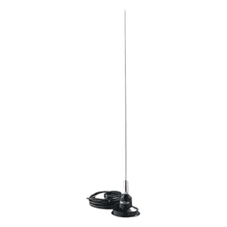 Antena Móvil VHF / 148-174 MHz / Ganancia 3.4 dB / 5/8 Onda / 100 W / Cable 4.5 m (14.8 ft) / Mini UHF Macho