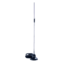 Antena Móvil UHF / 450-470 MHz / 5.2 dB / 75W / Cable 4.5 m (14.8 ft) / Montaje Magnético / Mini UHF Macho