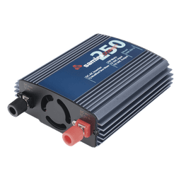Inversor de Corriente CD-CA / 250 W / Entrada 12 Vcc / Salida 115 Vca 60 Hz / Onda Sinusoidal Modificada / 0.82 ft Cable Encendedor