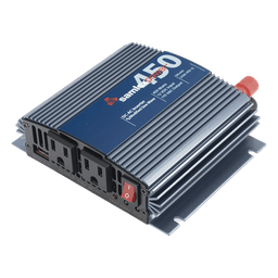 Inversor de Corriente Onda Modificada / 450 W / Entrada 12 Vcc / Salida 115 Vca 60 Hz / 2 Contactos de Salida