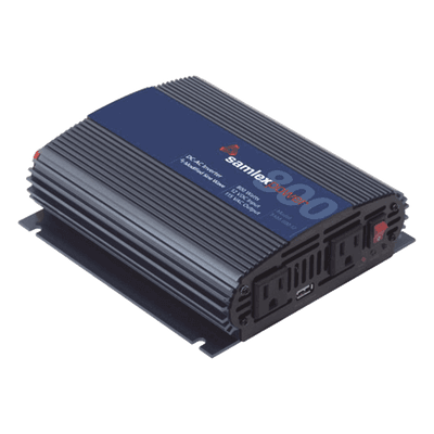 Inversor CD-CA / 800 W / 12 Vcc Entrada / 115 Vca 60 Hz Salida / Onda Sinusoidal Modificada