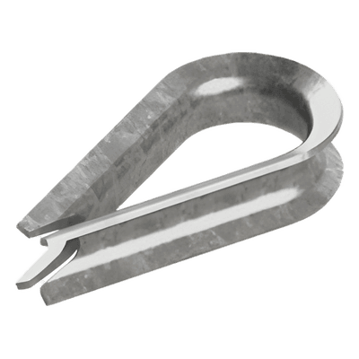 Cuello para Cable / Calibre 5/16" (7.94 mm) / Acero Galvanizado / Torres Arriostradas / Sistema de Retención