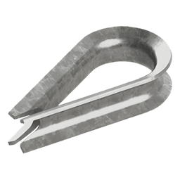 Cuello para Cable / Calibre 5/16" (7.94 mm) / Acero Galvanizado / Torres Arriostradas / Sistema de Retención