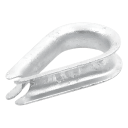 Cuello para Cable / Calibre 5/16" (7.94 mm) / Acero Galvanizado / Torres Arriostradas / Sistema de Retención