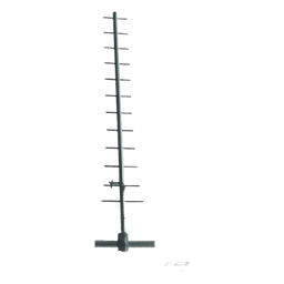 Antena Base UHF / Direccional Yagi 12 Elementos / 440-470 MHz / 12 dBi / 300W / 161 km/h