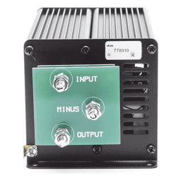 Convertidor DC-DC / Entrada 20-35 VDC / Salida 13.8 VDC / 60 A / Eficiencia 92% / 3.5x3.7x7.0 pulgadas