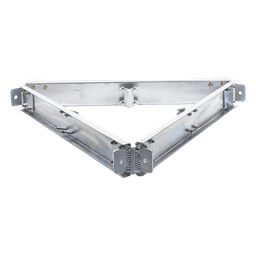 Estabilizador de Torre / Acero Galvanizado por Electrólisis / 6 Puntos de Sujeción / Antitorsión / Compatible STZ-45 / Cara 90 cm