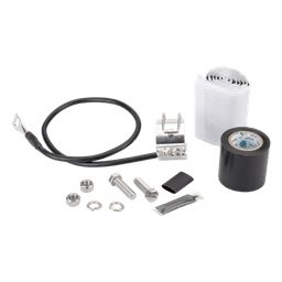Kit de Aterrizaje para Cable Coaxial 7/8" / Conductor Calibre 6 / Longitud 609.6 mm (24") / Acero Inoxidable / Terminal 1 o 2 Puntos