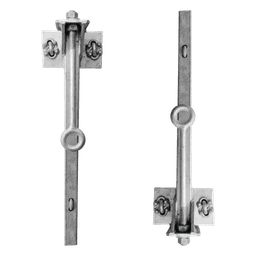 Herrajes para Línea de Vida / Acero Galvanizado / 4.25 kg / Torre STZ30G-STZ45G / Cable 3/8"