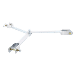 Brida de Sujeción para Retenida / Compatible Torre STZ45 / Acero Galvanizado Electrolítico / Tornillería Grado 5