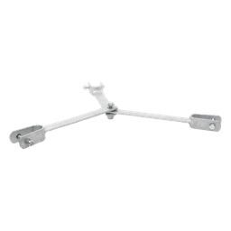 Brida de Sujeción para Retenida / Compatible Torre STZ45G / Galvanizado por Inmersión en Caliente / Incluye Tornillería Grado 5