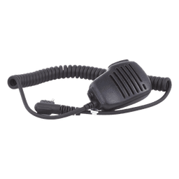 Micrófono-Bocina Remoto / PTT Integrado / Jack 3.5 mm / Cable 10" (25.4 cm) / Clip 360° / Compatible Motorola y Kenwood VOX