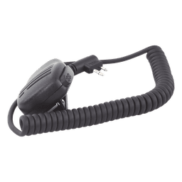Micrófono-Bocina Remoto / PTT Integrado / Jack 3.5 mm / Cable 10" (25.4 cm) / Clip 360° / Compatible Motorola y Kenwood VOX