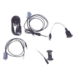 Programador Universal de Radios / USB a RS232 / Compatible ICOM y KENWOOD / Adaptadores RJ12 y RJ45 / Windows 98 a Vista