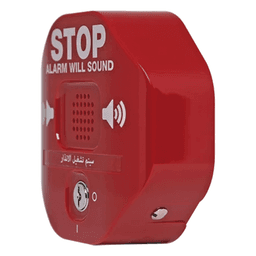 Alarma de Puerta Multifunción / Sirena 95/105 dB / Alimentación Dual 9V y 12-24 VCD / Detección de Apertura 30 s / Carcasa de Policarbonato