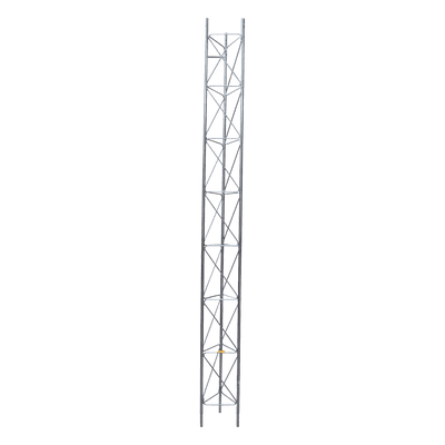 Tramo de Torre Arriostrada / 3 m (9.8 ft) x 45 cm / Galvanizado Electrolítico / Carga 500 kg / Resistencia Viento 200 km/h / Hasta 60 m (196.9 ft) de Elevación